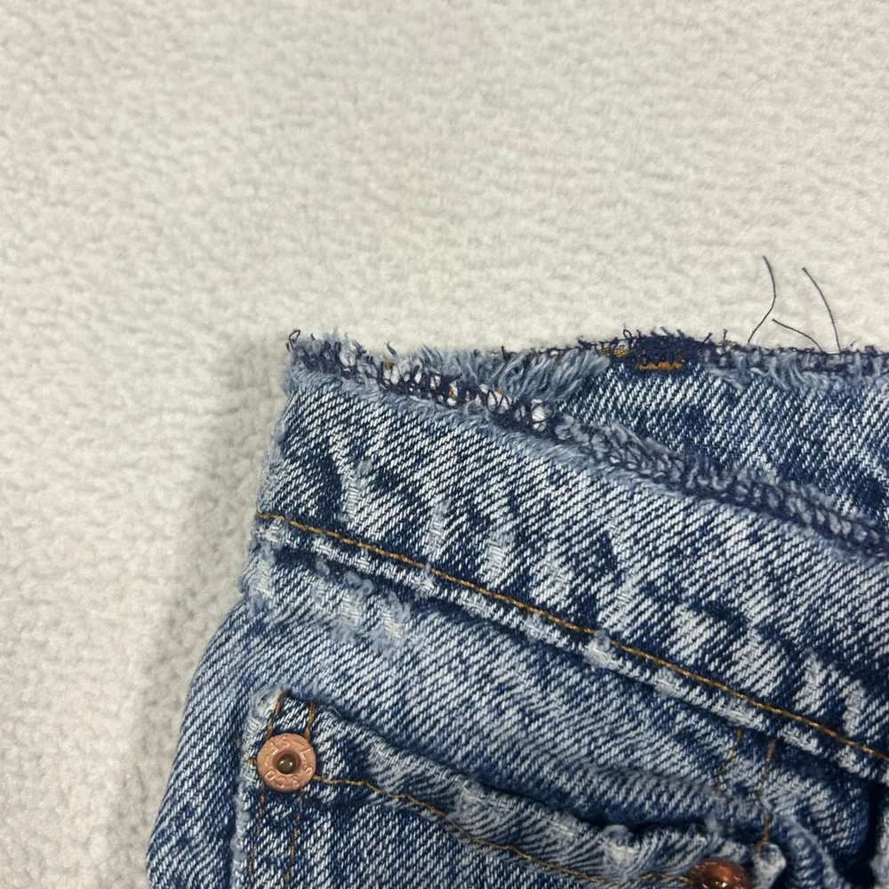 VTG Levi's 501 Jeans Mens 34x29 Blue Wash Raw Waistband Made in USA 80/90s